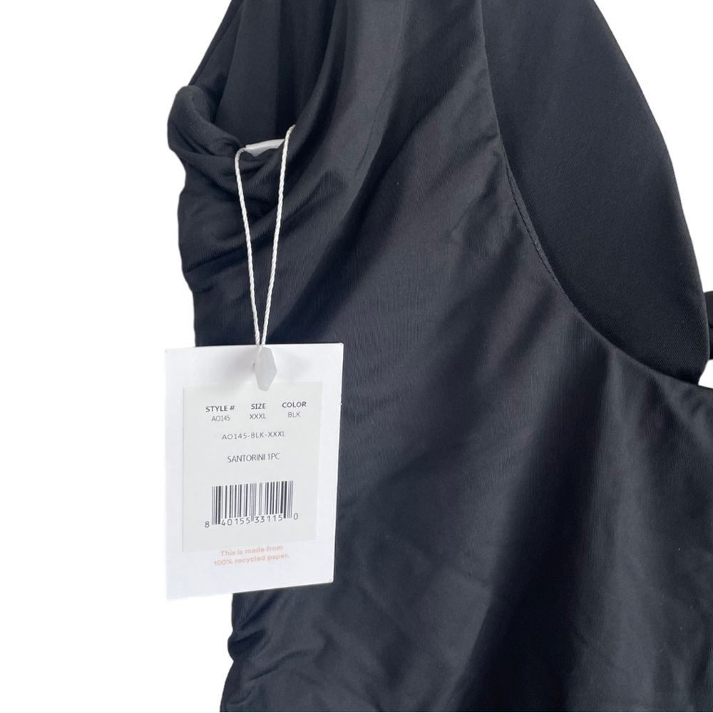 Andie Santorini‎ Cut Out One Piece XXL Black Swimsuit - Picture 8 of 10